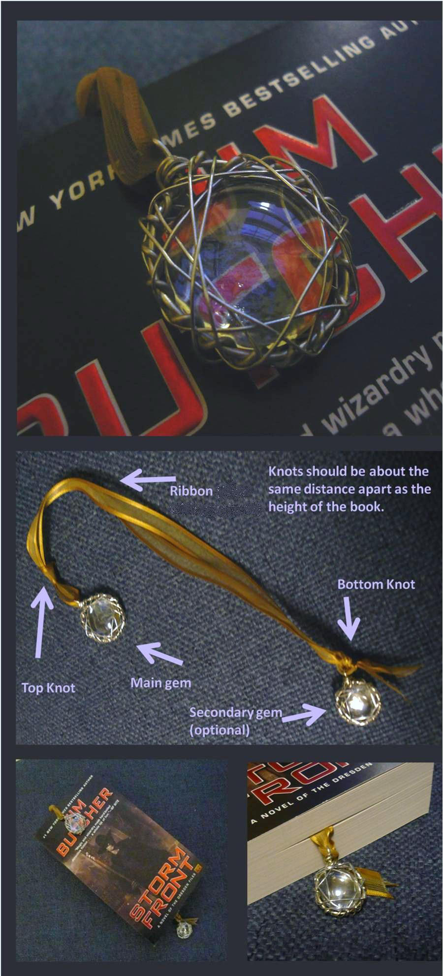 Guide to Ribbon bookmarks by Starlit-Sorceress