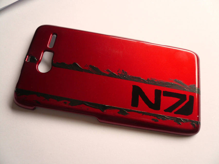 Mass Effect Abstract Stripes Phone Armor +Tutorial by Starlit-Sorceress