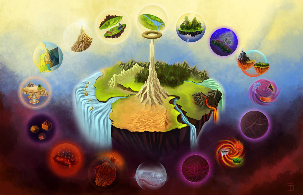 Planescape map by monorok