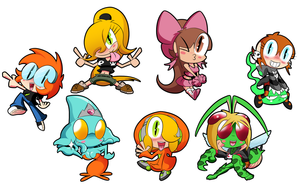 Astronautical Crew Chibis by BLARGEN69 Astronautical Crew Chibis by BLARGEN69