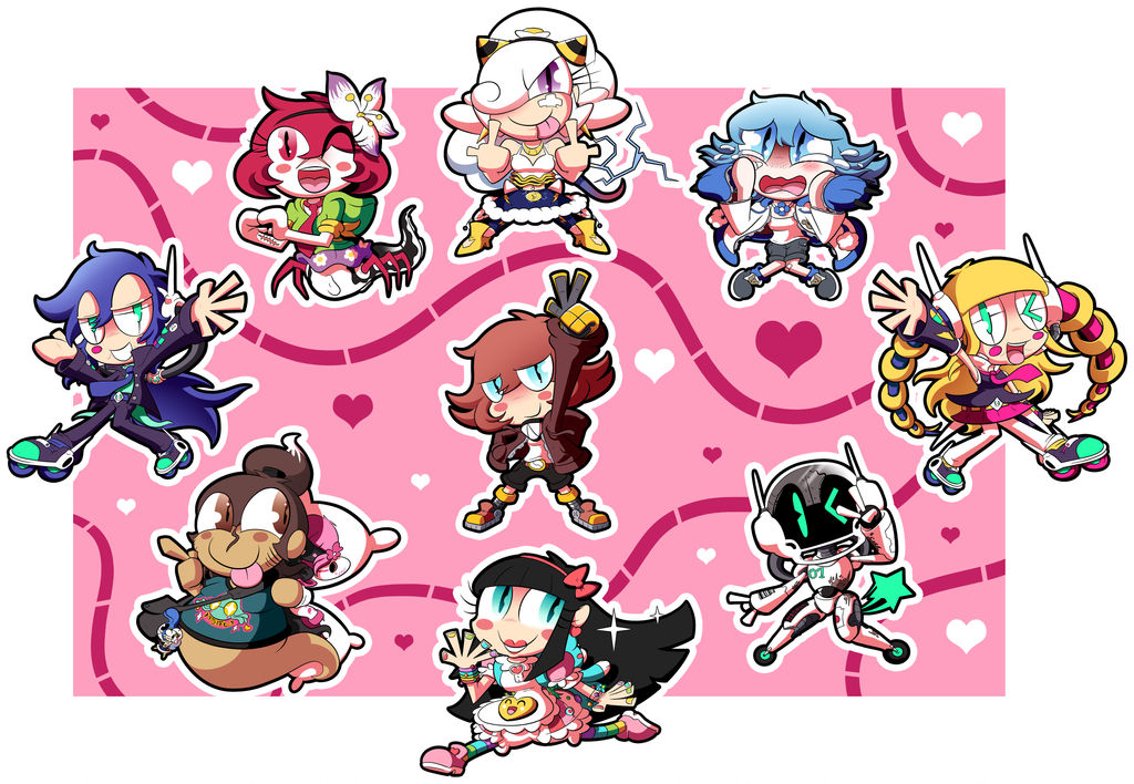 Yokai Love You! TOO!! Chibi Set by BLARGEN69 Yokai Love You! TOO!! Chibi Set by BLARGEN69
