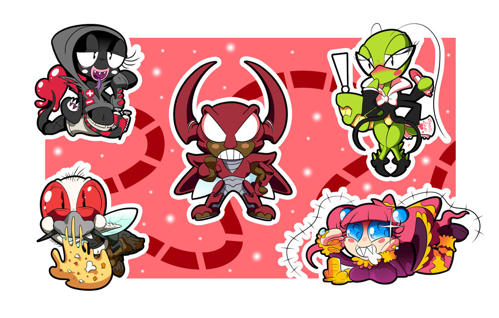 Freedom Flyers Antags Chibis by BLARGEN69 Freedom Flyers Antags Chibis by BLARGEN69
