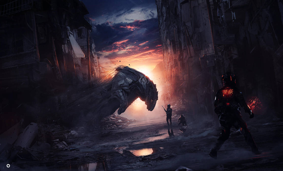Police 2067 by AntoineCollignon Police 2067 by AntoineCollignon