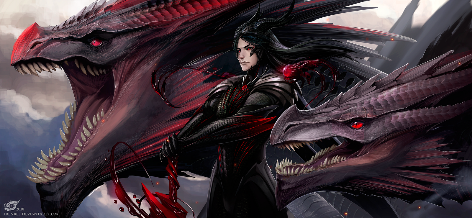 OC Dragon Viserion Vulom (TAO) by IrenBee on DeviantArt