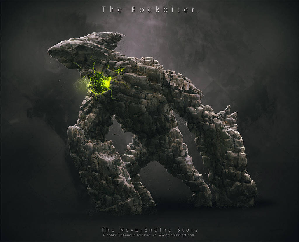 NeverEnding Story Redesign // Rockbiter by Vorace-Art
