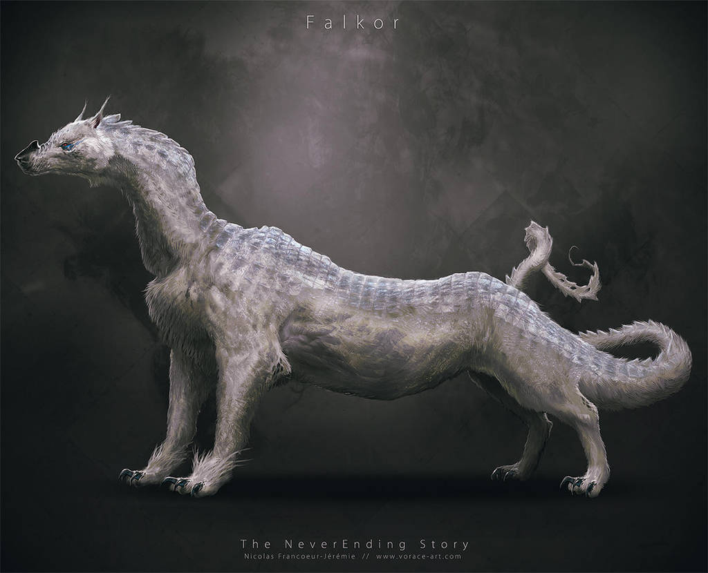NeverEnding Story Redesign // Falkor by Vorace-Art