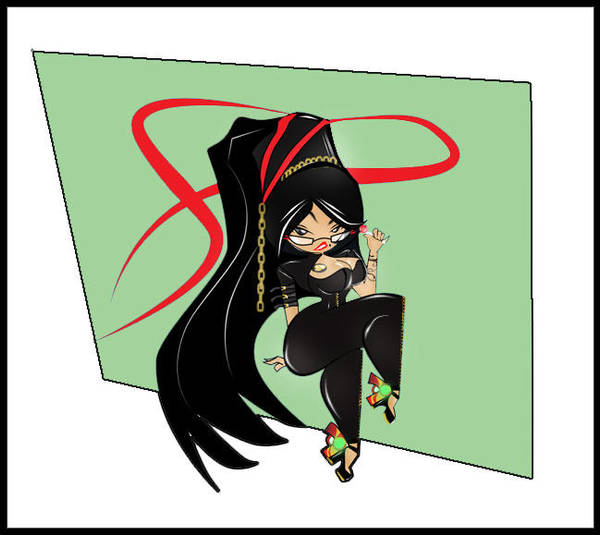 A little Bayonetta by Mecanicalpencils