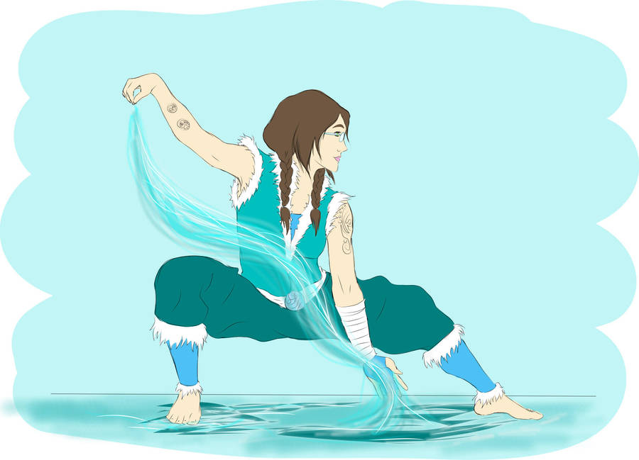 Myself as a water bender by shango266 on DeviantArt