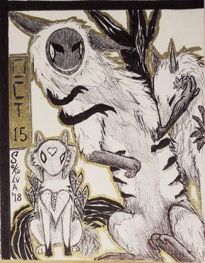 INKTOBER Day 15: Noodle Dance (Conservatory) by Sokolva INKTOBER Day 15: Noodle Dance (Conservatory) by Sokolva