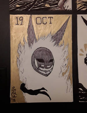 INKTOBER Day 19: Golden Light by Sokolva INKTOBER Day 19: Golden Light by Sokolva