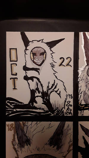 INKTOBER Day 22: Murkhail Squish by Sokolva INKTOBER Day 22: Murkhail Squish by Sokolva