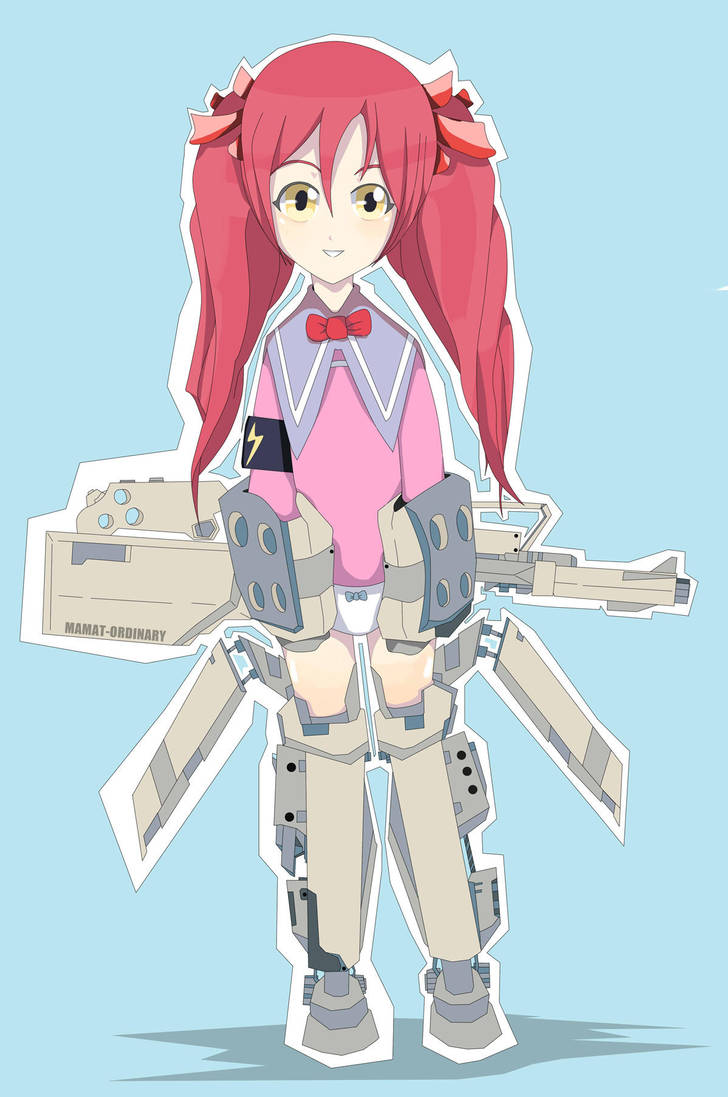 Anime Half Human Half Robot