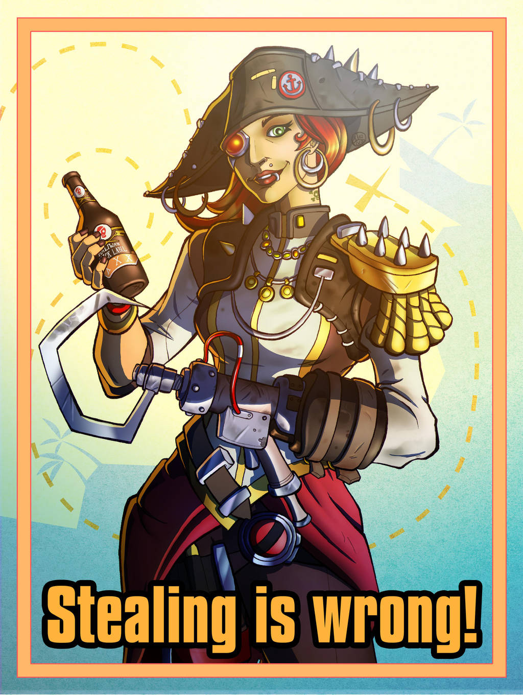 Captain Scarlett by Cenomancer