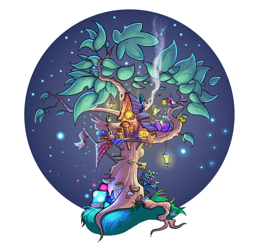 Tree House by Cenomancer