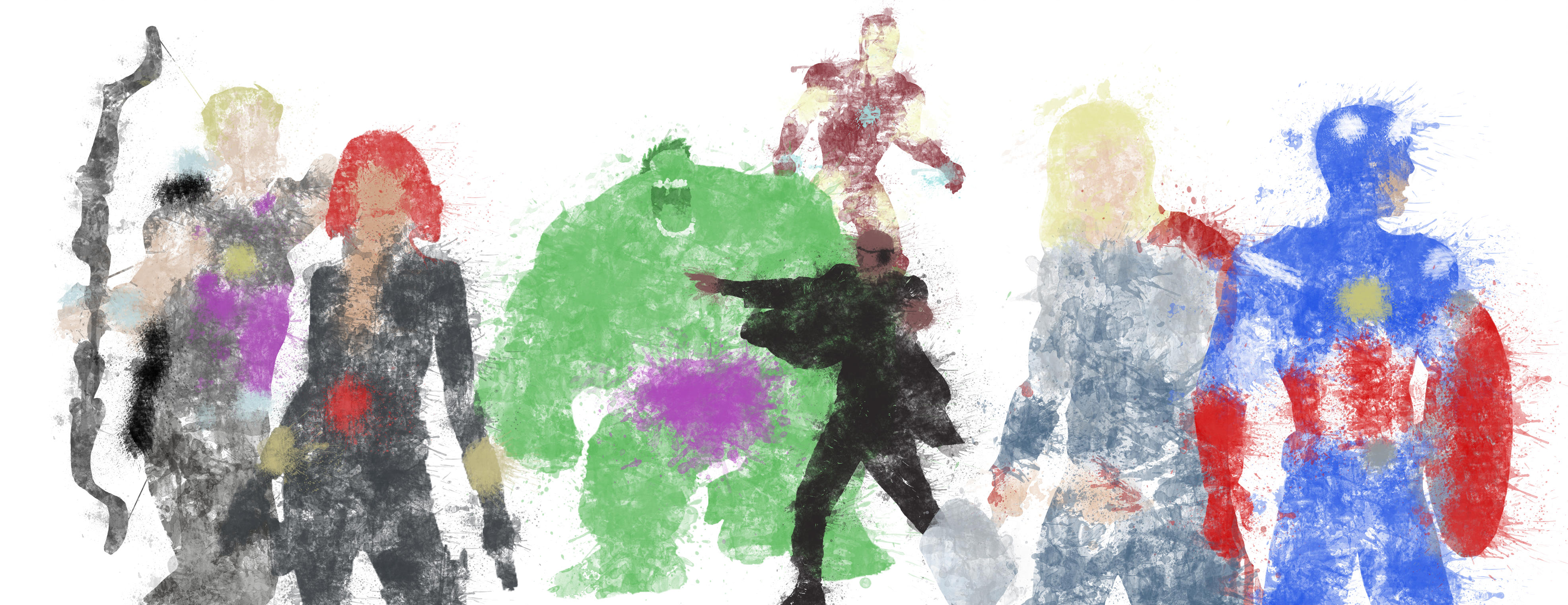 Avengers Colour Bomb by StevePaulMyers