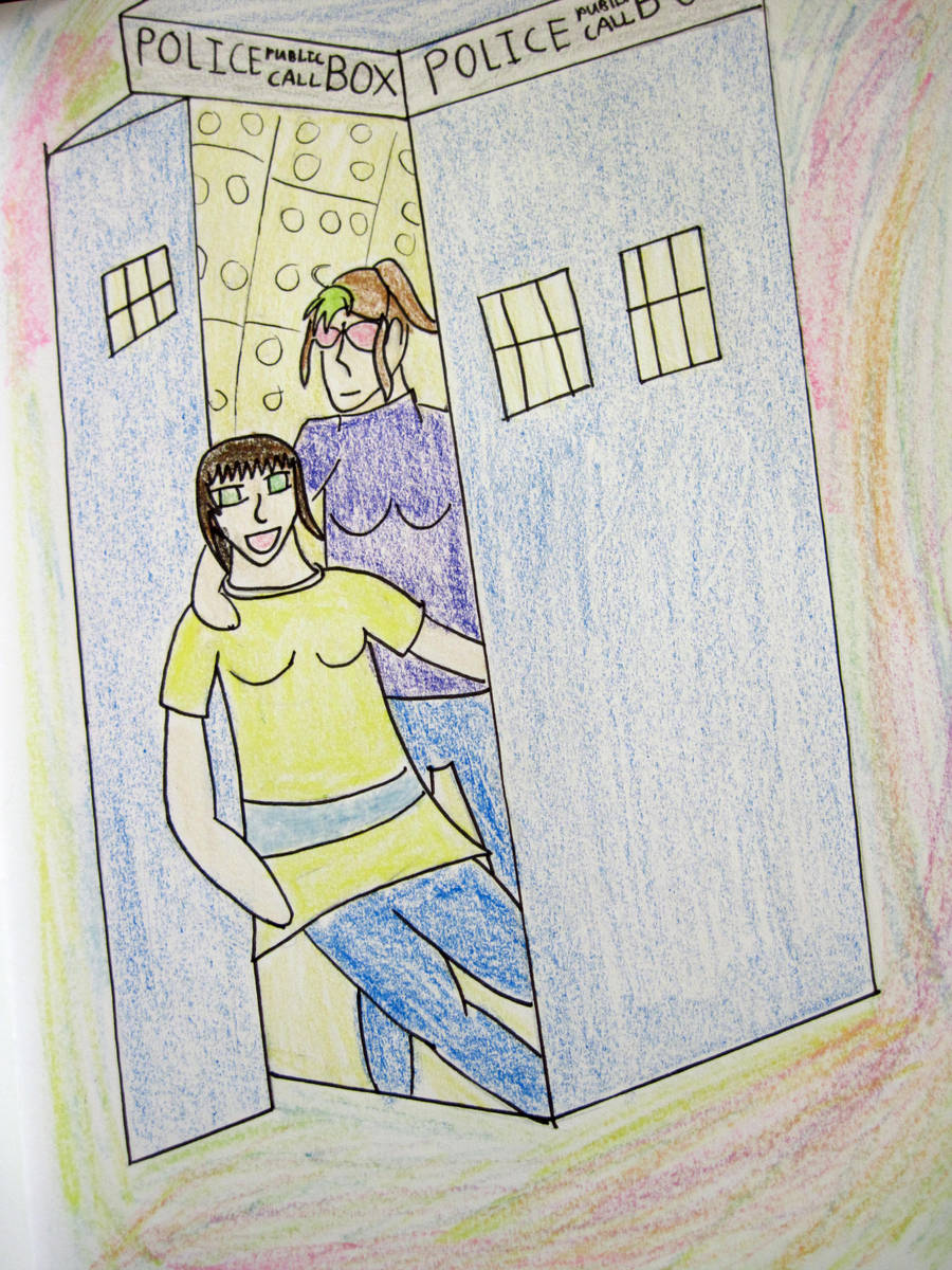 Lemon+Lime Tardis by Nerp-VanRacklen