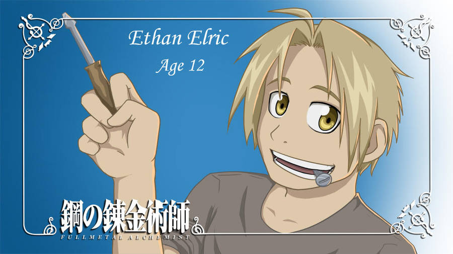 Ethan Elric - Name Card by FLASOK