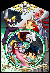 FFVII - the turning of the wheel by TwinEnigma