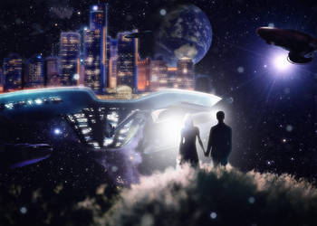 Futuristic Dreamscape by simdragon90