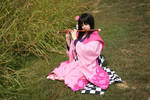 Thoughtfully Playing by benihimecosplay