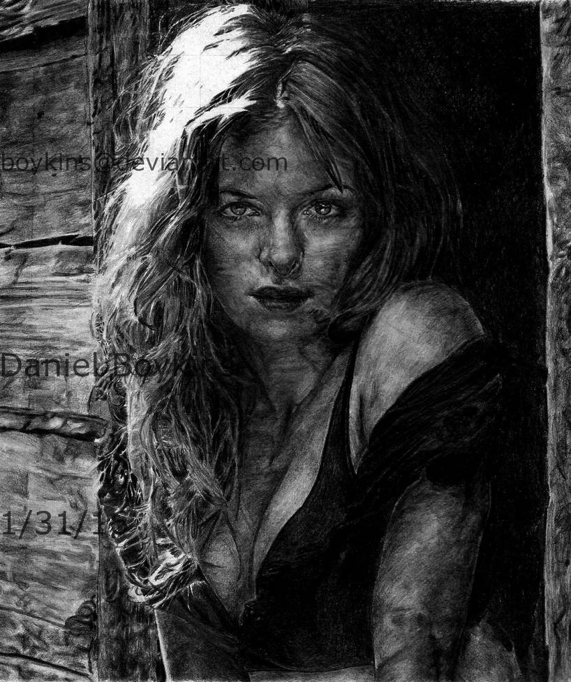 Danielle Panabaker by BOYKINS