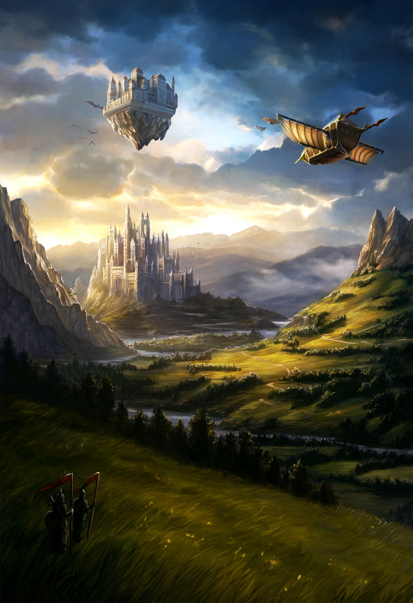 Parallel Kingdom: Age of Ascension splash screen by Alayna