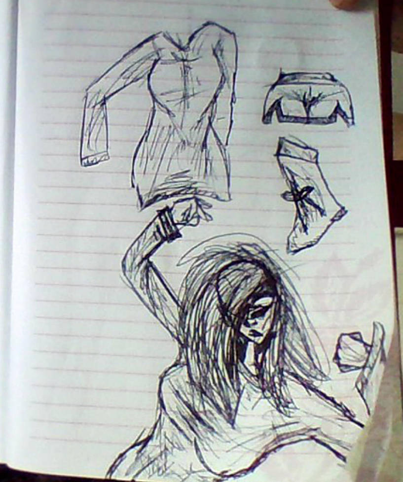 Notebook Anime Drawing By Alphagirly13 On Deviantart