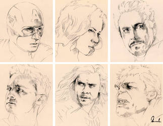 The Avengers by kleinmeli