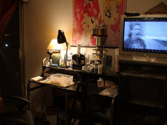My workbench by LeonasWorkshop