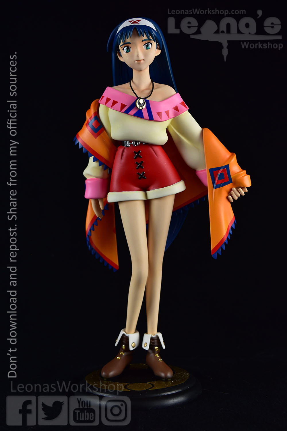 LUCIA - Eternal Blue Figure by LeonasWorkshop