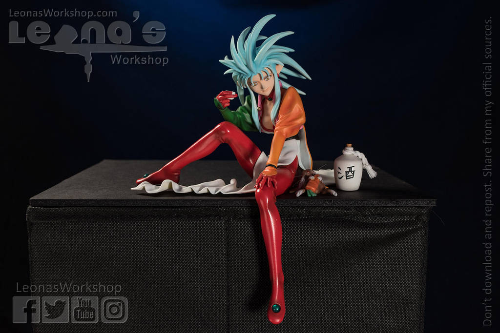 Ryoko from Tenchi Muyo Resin Figure by LeonasWorkshop