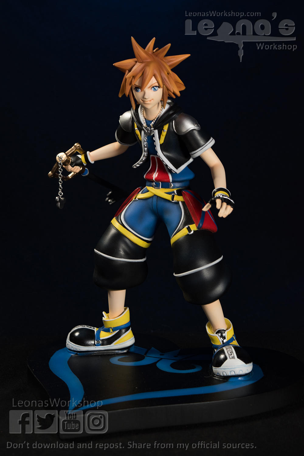 Sora Figure Kingdom Hearts *FOR SALE* by LeonasWorkshop