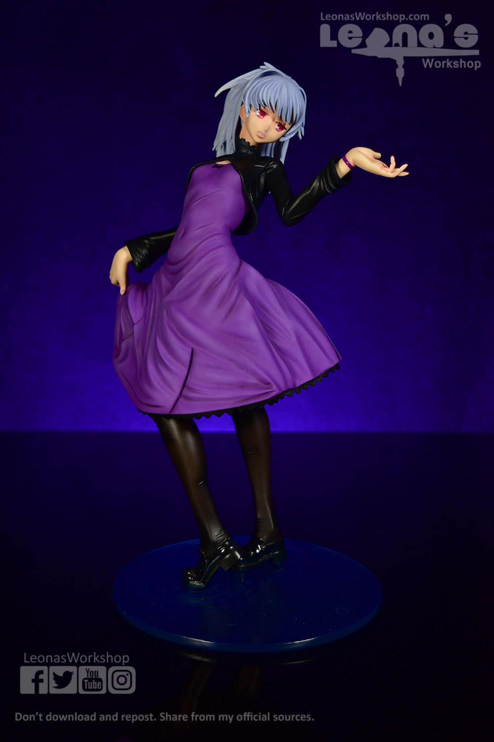 Yin - Darker than Black resin Figure by LeonasWorkshop