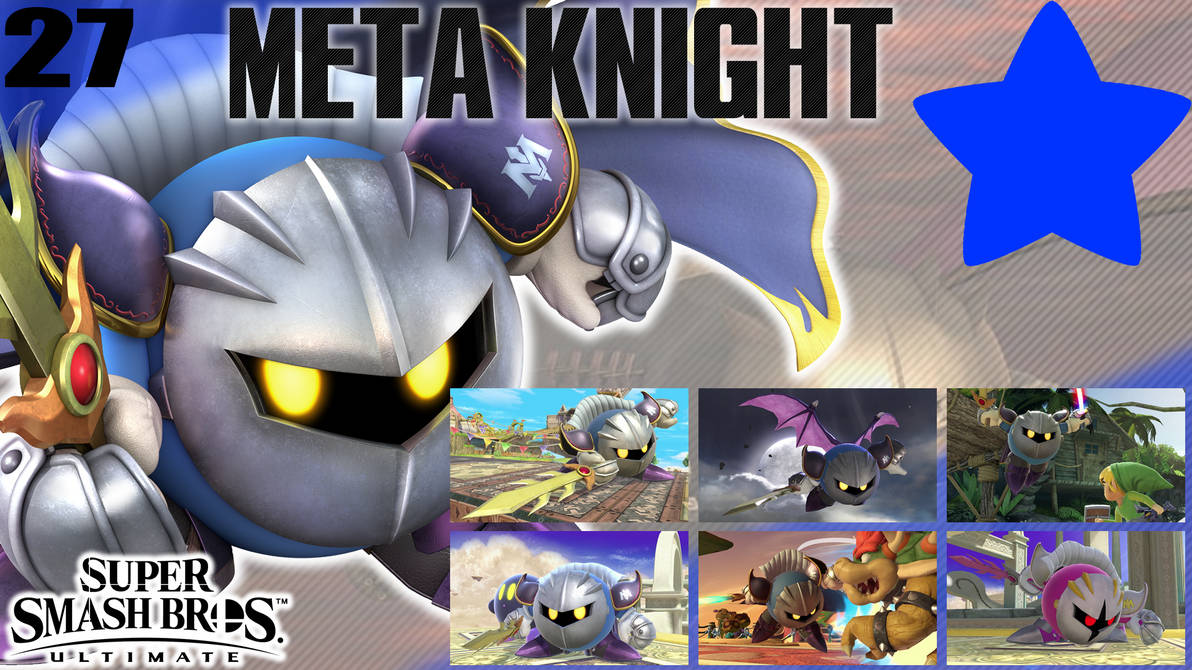 SSBU Wallpaper 27 Meta Knight by UMSAuthorLava on DeviantArt