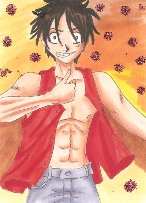 KaKAO Karte Monkey D. Ruffy by Sil-Coke on DeviantArt