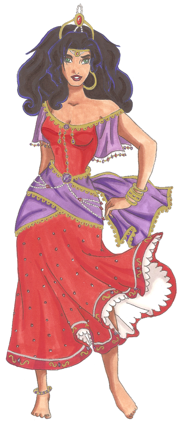 Disney Glamour 1996 Esmeralda by Sil-Coke