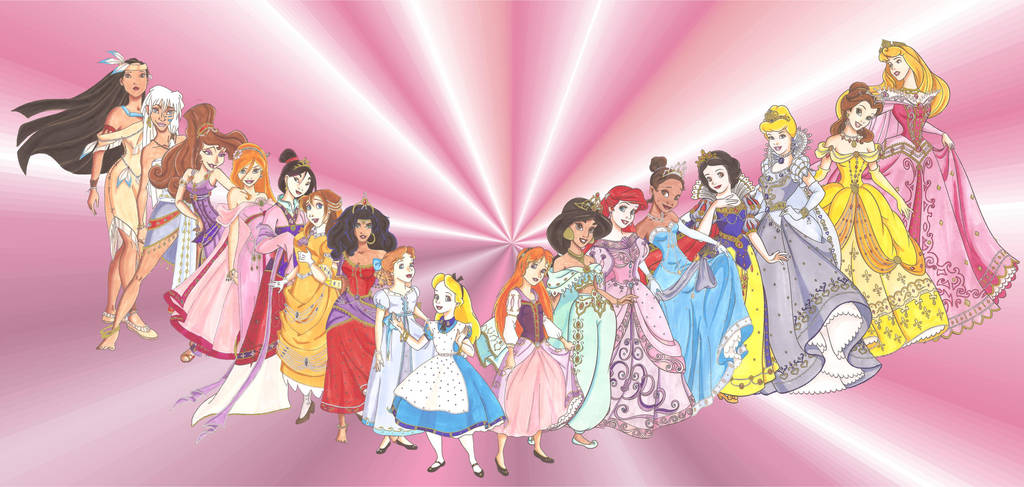 Disney Glamour Girls by Sil-Coke