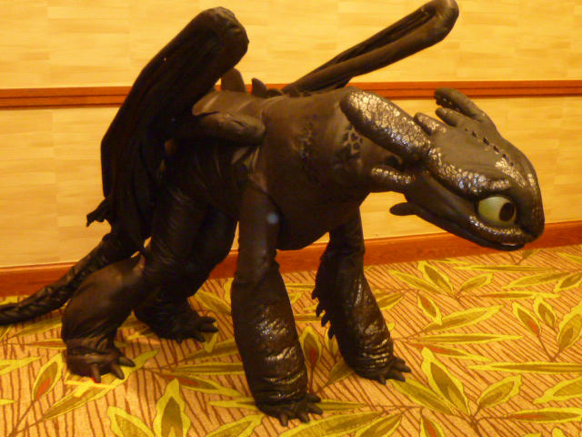 Toothless Side shot akon 2011 by Monoyasha