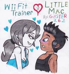 Wii Fit Trainer x Little Mac by gilster262