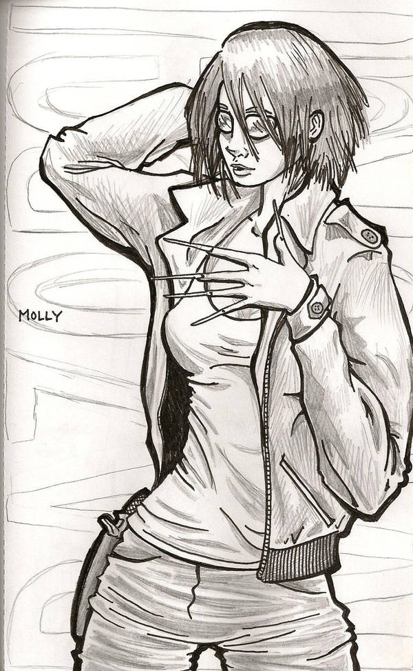 Molly Millions by crazy-fae