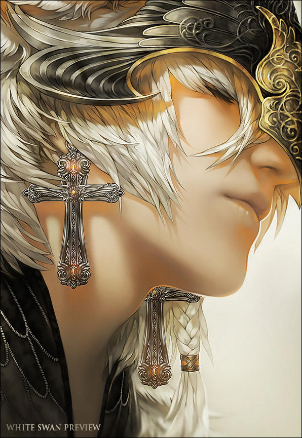 Threads artbook - White Swan preview by Valentina-Remenar