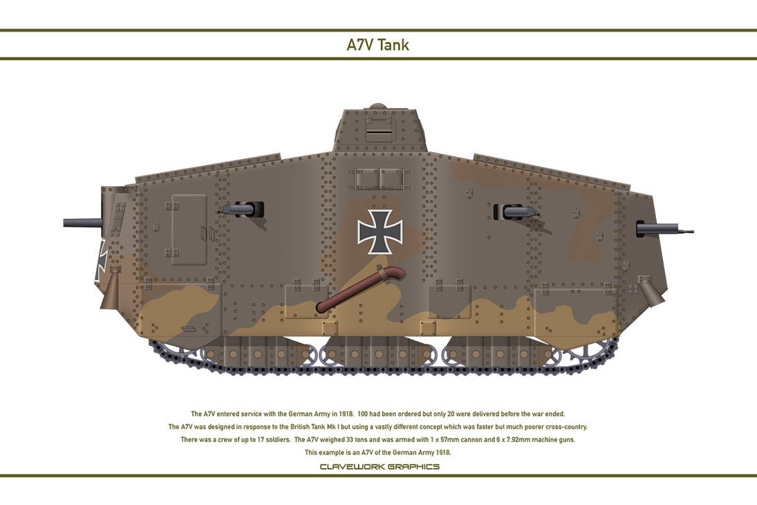 A7V Tank 1 by WS-Clave on DeviantArt