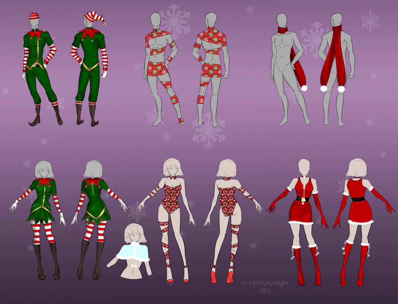 Nebula Realms Christmas Outfit REVEALED! by CherrysDesigns on DeviantArt