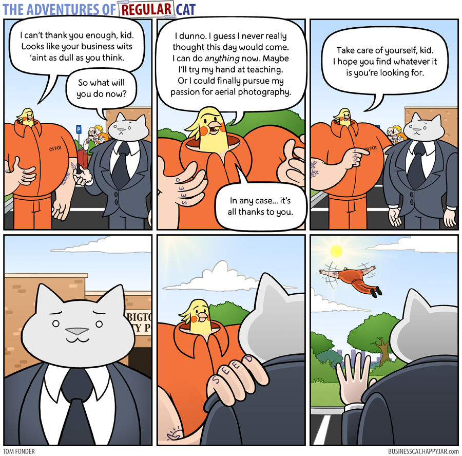 The Adventures of Regular Cat - Free by tomfonder