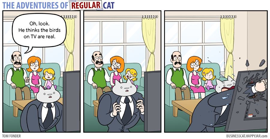 The Adventures of Regular Cat - Television by tomfonder
