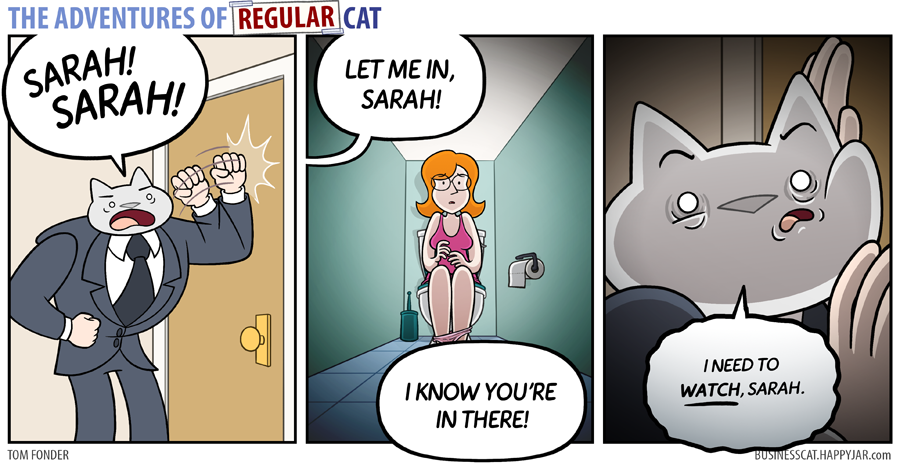 The Adventures of Regular Cat - Witness by tomfonder