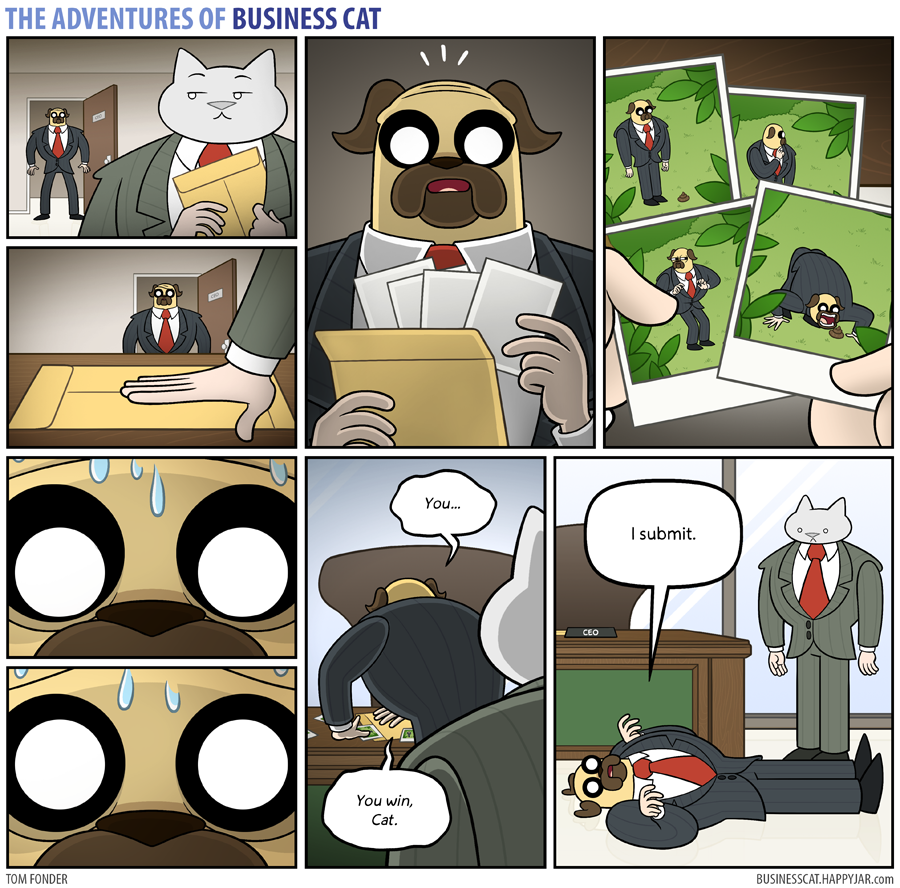 The Adventures of Business Cat - Submission by tomfonder