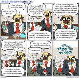 The Adventures of Business Cat - Peace Times by tomfonder