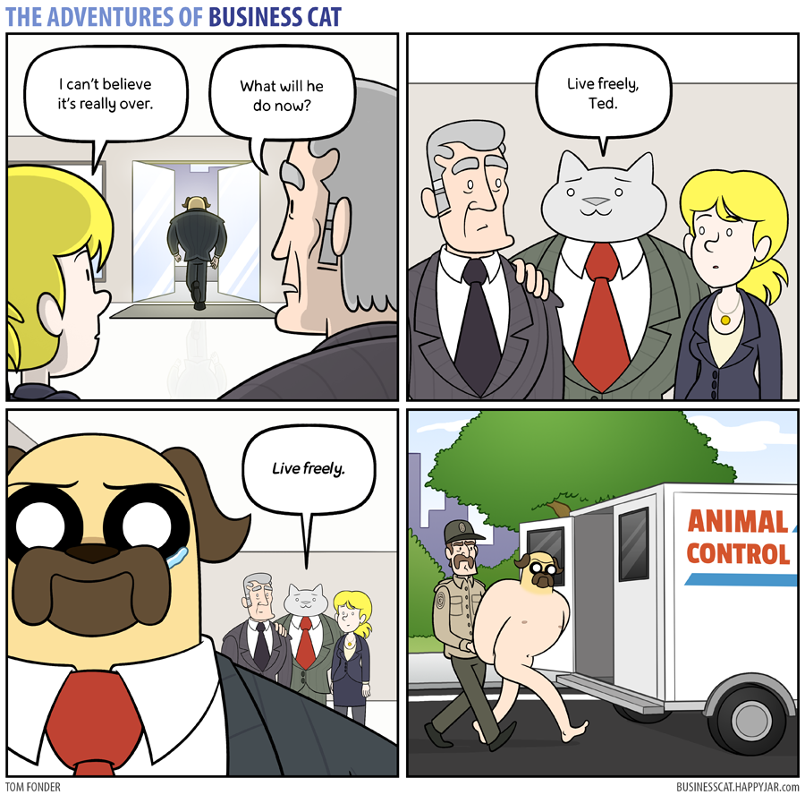 The Adventures of Business Cat - Free Living by tomfonder