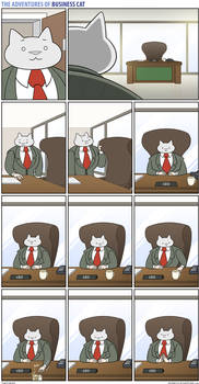 The Adventures of Business Cat - Full Circle by tomfonder